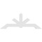 Ekena Millwork Vanguard Architectural Grade PVC Gable Bracket, 84"W x 31 1/2"H x 2"D x 6"F, 9/12 Pitch GBP084X32X0206VAN00 - alternate 5